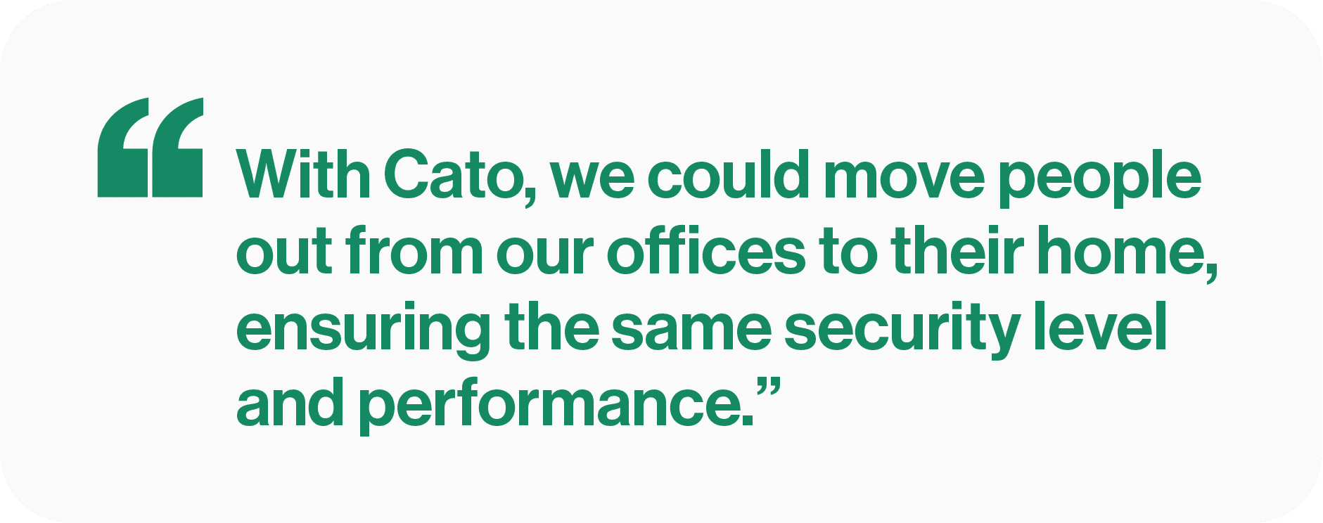 Security or Performance quote 1