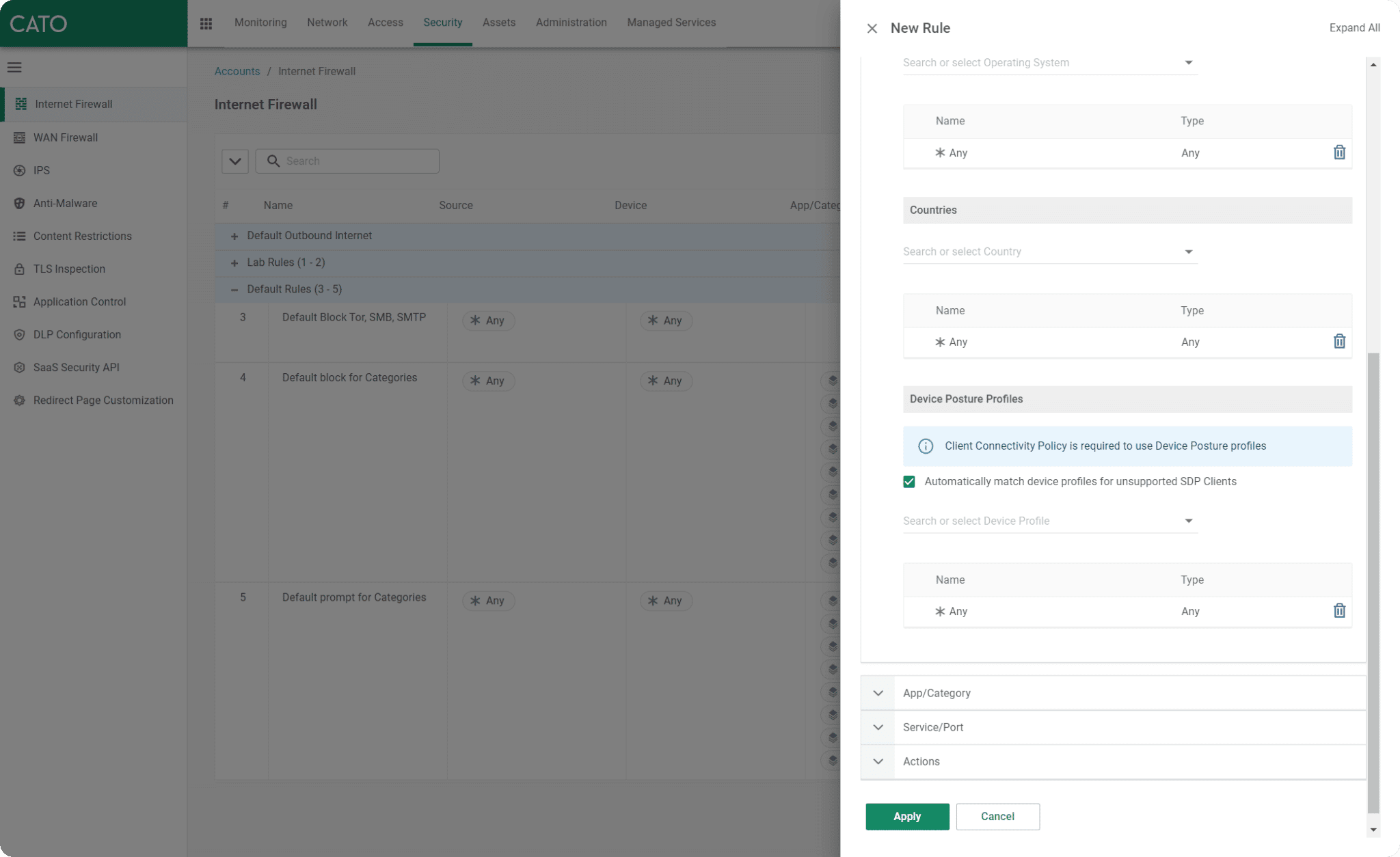 Simplified Configuration With Cato SASE Cloud | Cato Networks