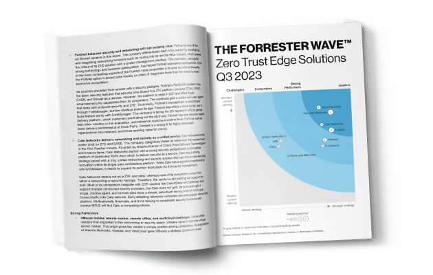 The Forrester Wave™: Zero Trust Edge Solutions