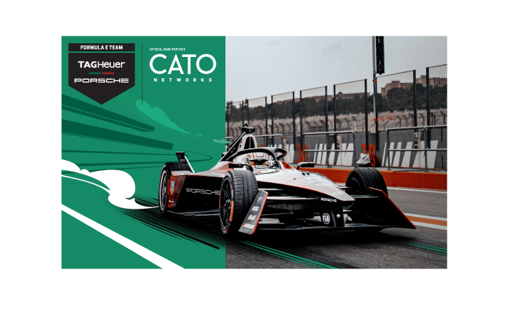 The TAG Heuer Porsche Formula E Team &amp; Cato Networks: パートナーシップの背景 パートナーシップ