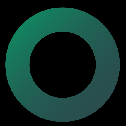 Cato Ring using the approved green gradient