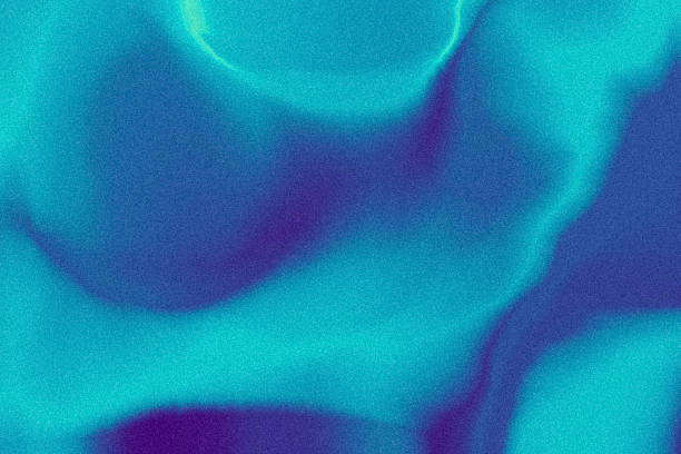 Abstract blue and teal movement