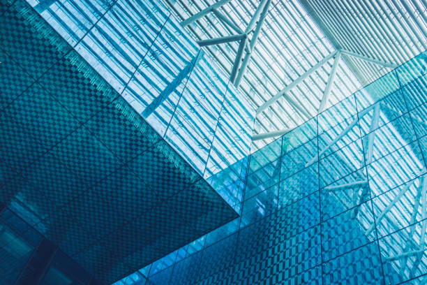 Geometric glass architecture